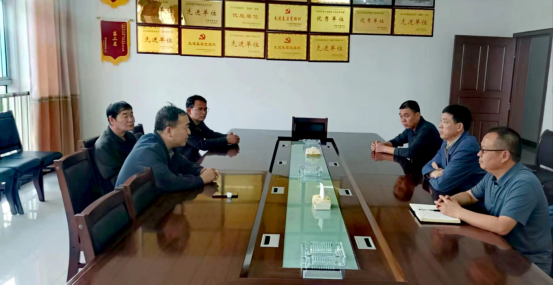 合肥市城北粮油储备有限公司赴罗山公司考察调研储备粮管理工作