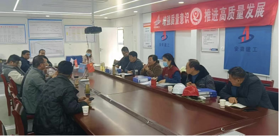 田家庵区发改委、统计局到罗山国家粮食储备库调研指导工程进展情况