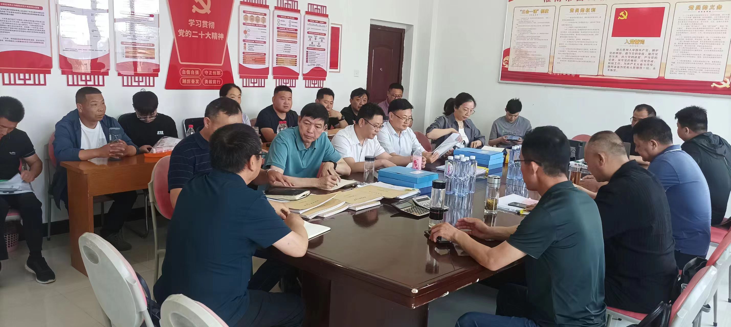 省级重点交叉检查组到淮南淮粮储备公司开展政策性粮油库存检查工作