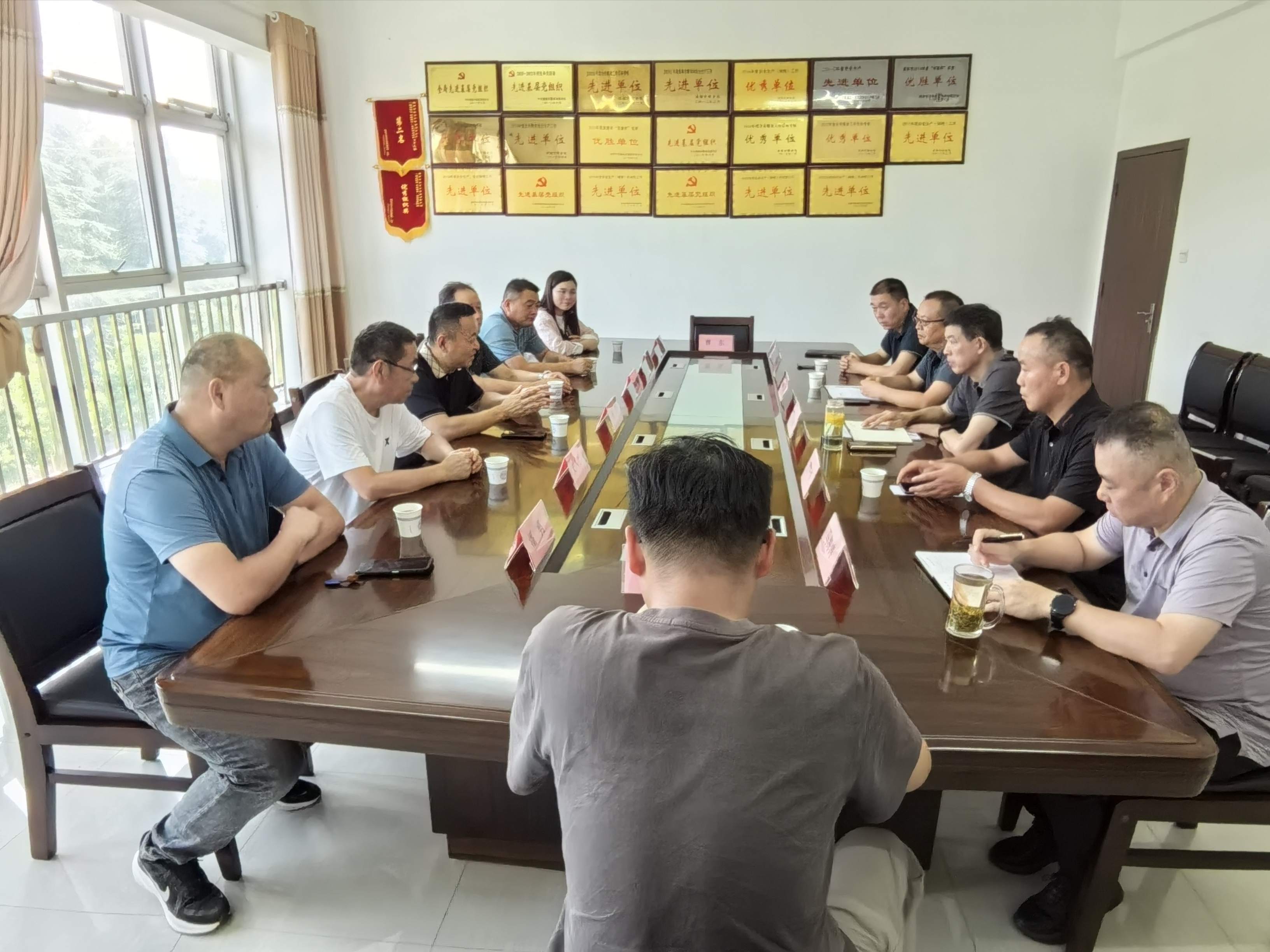 凤阳县粮食集团有限公司赴储备公司考察调研仓储管理工作